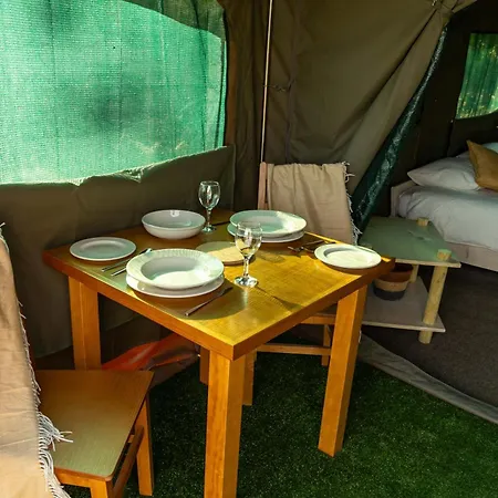 Lüks kamp alanı Safari Glamping Portugal Whale