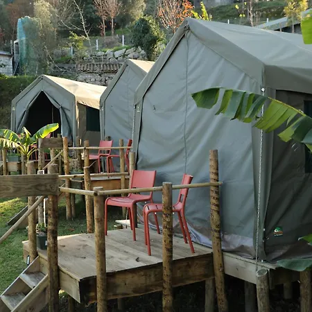 Lüks kamp alanı Safari Glamping Portugal Whale Ventosa (Braga)